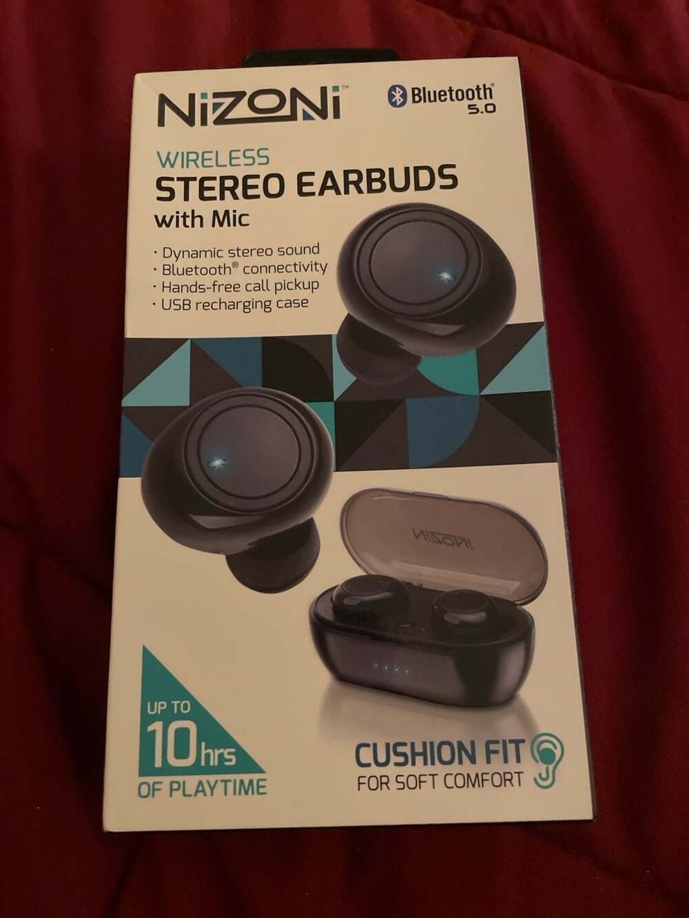 Nizoni Wireless Stereo Earbuds with Mic Bluetooth 5.0